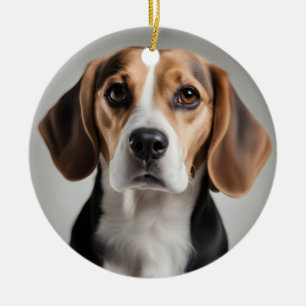 Décoration En Céramique Beagle