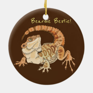 Décoration En Céramique Beardie Bestie !