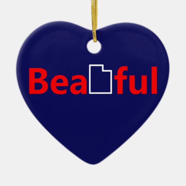 Décoration En Céramique Beautiful (Devant)