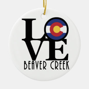 Décoration En Céramique Beaver Creek Co d'AMOUR
