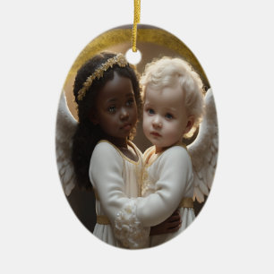 Décoration En Céramique Bébé Anges