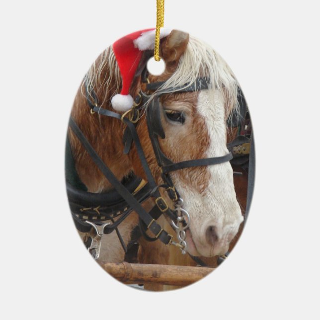 Décoration En Céramique Belge de Père Noël (Devant)