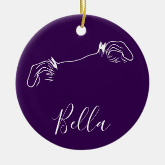 Décoration En Céramique Bella Ornament (Paw Prints)