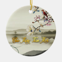 Belle bucolique vietnamienne Nouvel An Tet RCO