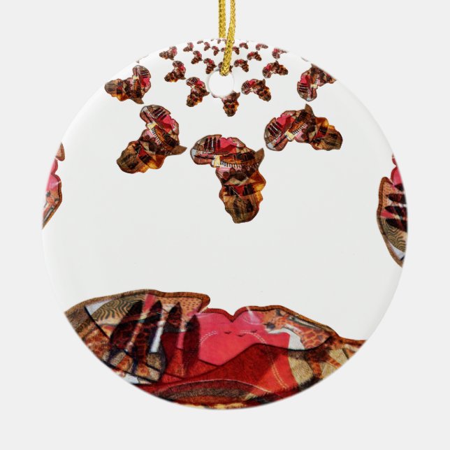 Décoration En Céramique Belles Couleurs (Devant)