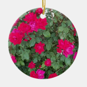 Décoration En Céramique Belles Fleurs