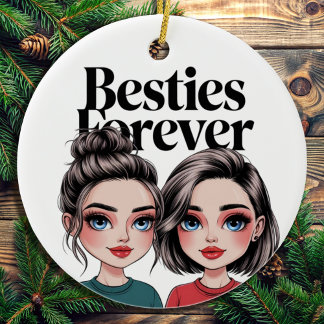 Décoration En Céramique Besoins personnalisés Meilleur Ami Cadeau BFF Cade