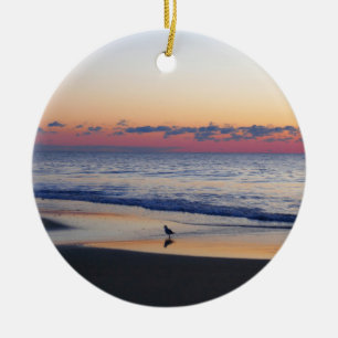 Décoration En Céramique Bethany Beach Sunrise I