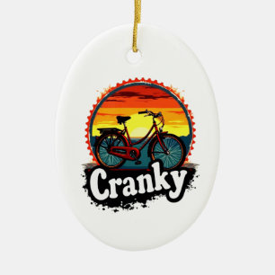 Décoration En Céramique Bicyclette Cranky Sunset Tee - Energiez Votre Voya