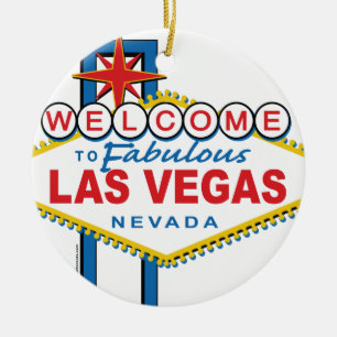 Décoration En Céramique Bienvenue à Fabulous Las Vegas