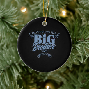 Décoration En Céramique Big Brother 2024 : Un cadeau de naissance parfait!