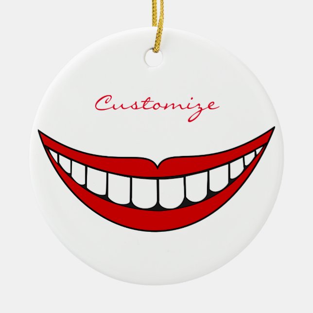 Décoration En Céramique Big Smile Thunder_Cove (Devant)