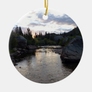 Décoration En Céramique Big Thompson River à Sunrise