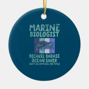 Décoration En Céramique Biologiste marin Biologie marine