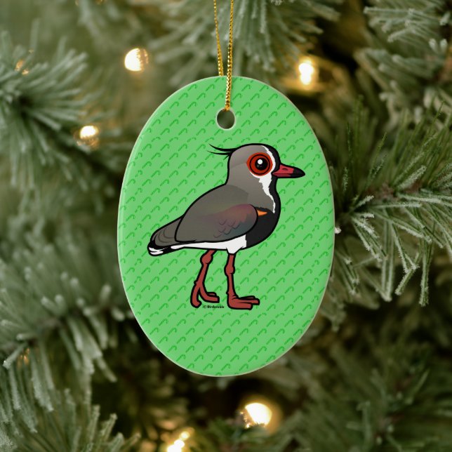 Décoration En Céramique Birdorable Southern Lapwing (Arbre)