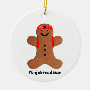 Décoration En Céramique Biscuit Ninjabreadman (biscuit)