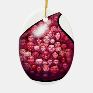Décoration En Céramique Blood Drop