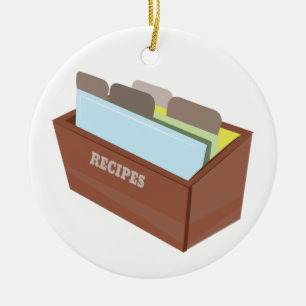 Décoration En Céramique Boîte à recettes
