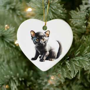 Décoration En Céramique Bombay Kitten personnalisé