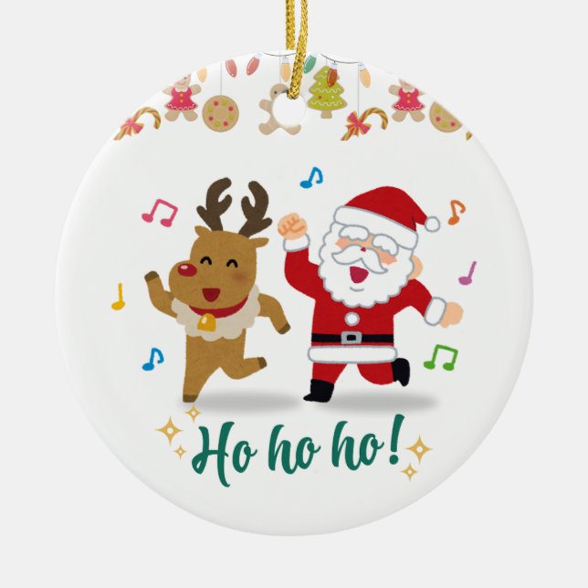 Décoration En Céramique Bonne danse (Devant)