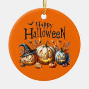 Décoration En Céramique Bonne fête d'Halloween