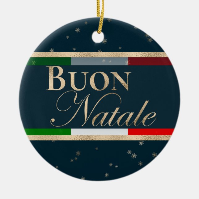 Décoration En Céramique Bonnet italien Noël (Devant)