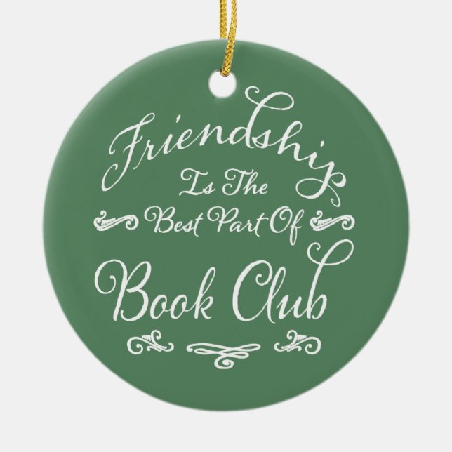 Décoration En Céramique Book Club Best Friendship (Devant)