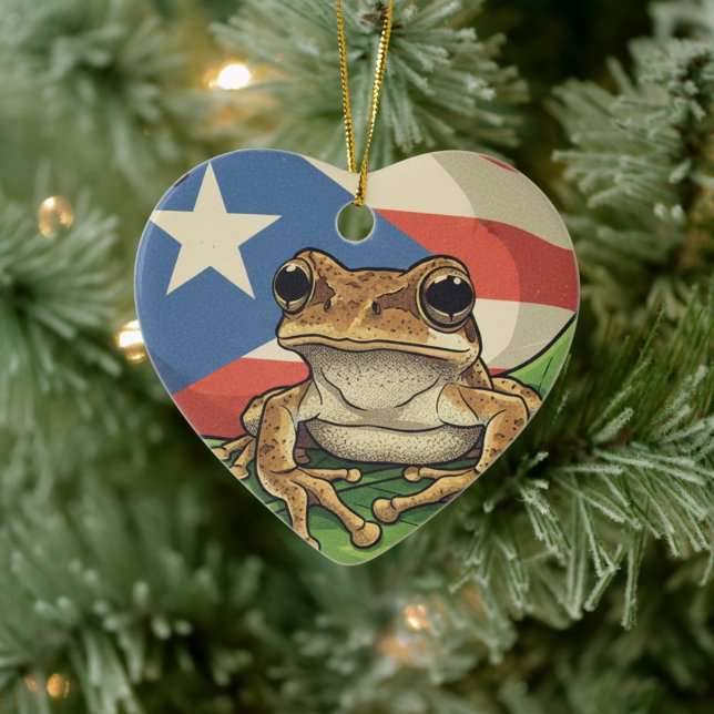 Décoration En Céramique Boricua (Arbre)