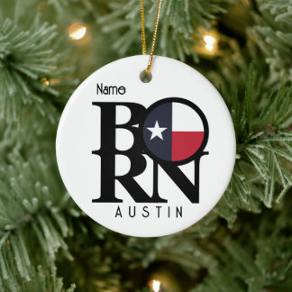 Décoration En Céramique BORN Austin Texas