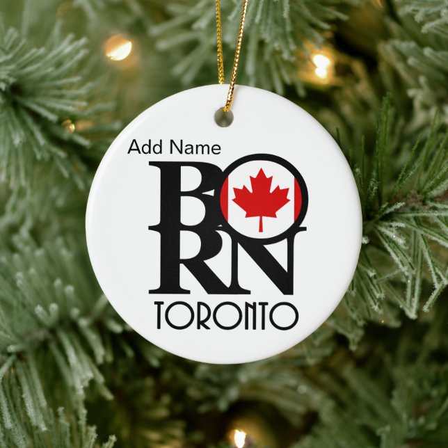 Décoration En Céramique BORN Toronto personnalisable (Arbre)