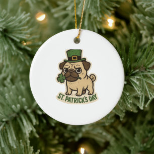 Décoration En Céramique Boss Carlin Chapeau De Leprechaun St.Patrick's Day