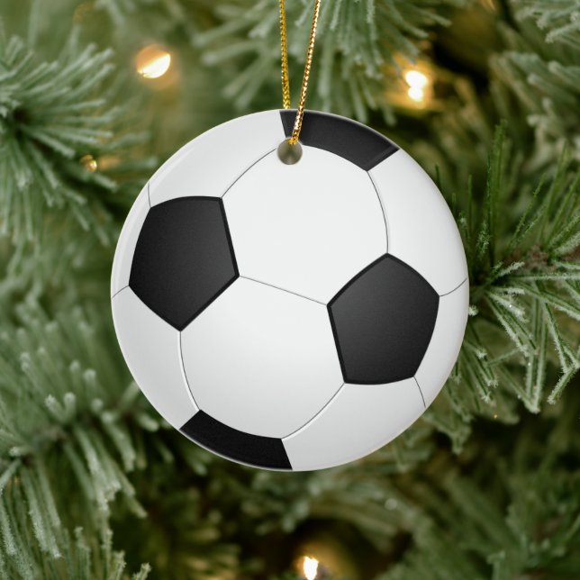 Décoration En Céramique Boule de football (Arbre)