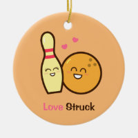 Boule et quille de bowling amusantes et mignonnes,