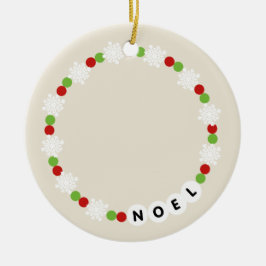 Décoration En Céramique Bracelet d'amitié Noel Noël