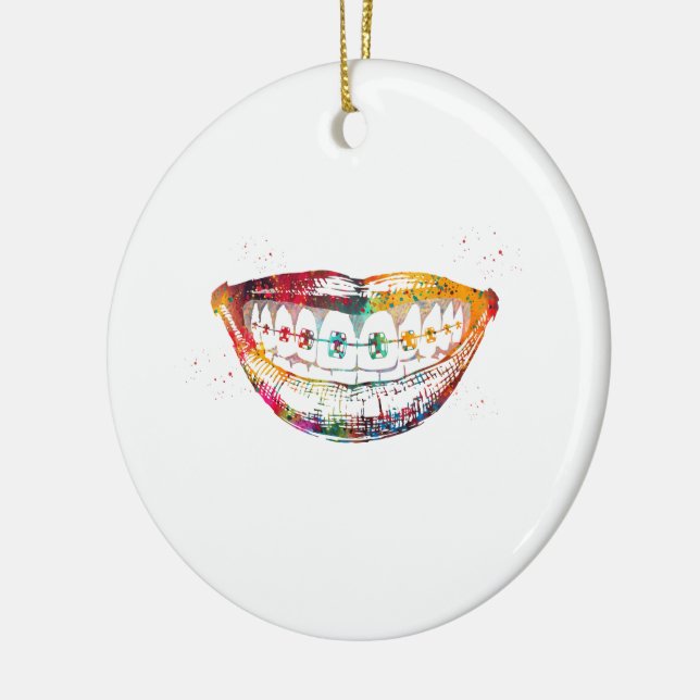 Décoration En Céramique Bracelets de dents (Gauche)