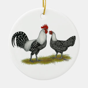 Décoration En Céramique Brakel Chickens