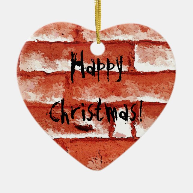 DÉCORATION EN CÉRAMIQUE BRICK WALL (Devant)