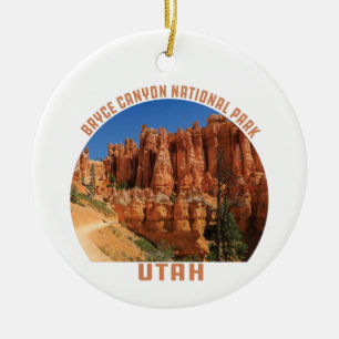 Décoration En Céramique Bryce Canyon National Park hoodoos utah vintage