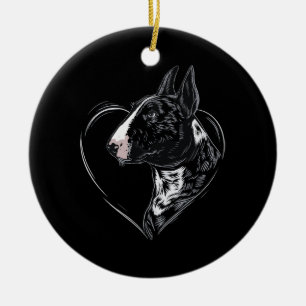 Décoration En Céramique Bull Terrier