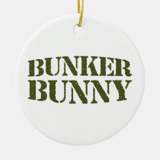 DÉCORATION EN CÉRAMIQUE BUNKER BUNNY