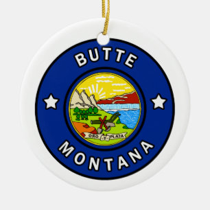 Décoration En Céramique Butte Montana