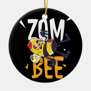 Décoration En Céramique Cadeau apiculteur Zom Bee