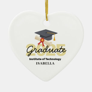 Décoration En Céramique Cadeau de graduation personnalisée - Classe de 202