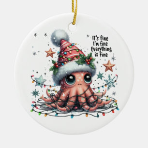 Décoration En Céramique Cadeau de Noël C'est bon Je vais bien