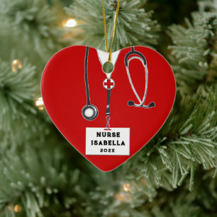 Décoration En Céramique Cadeau de vacances infirmière