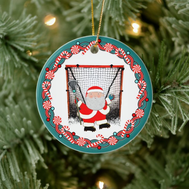 Décoration En Céramique Cadeau de vacances Lacrosse (Arbre)