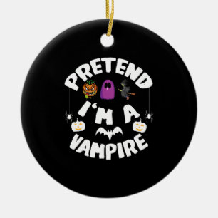 Décoration En Céramique Cadeau drôle de costume d'Halloween : Faites comme