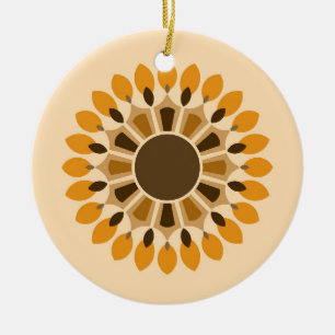 DÉCORATION EN CÉRAMIQUE CADEAU FLEUR MODERNE COLORÉ POUR FILLE SOEUR MAMAN