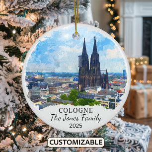 Décoration En Céramique Cadeau personnalisé Cologne, Allemagne