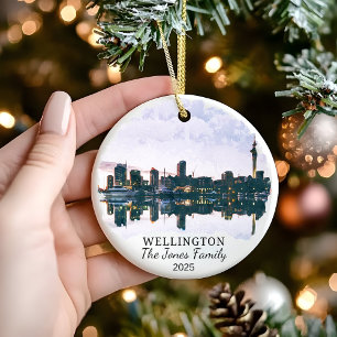 Décoration En Céramique Cadeau personnalisé Wellington Ornement, Nouvelle-